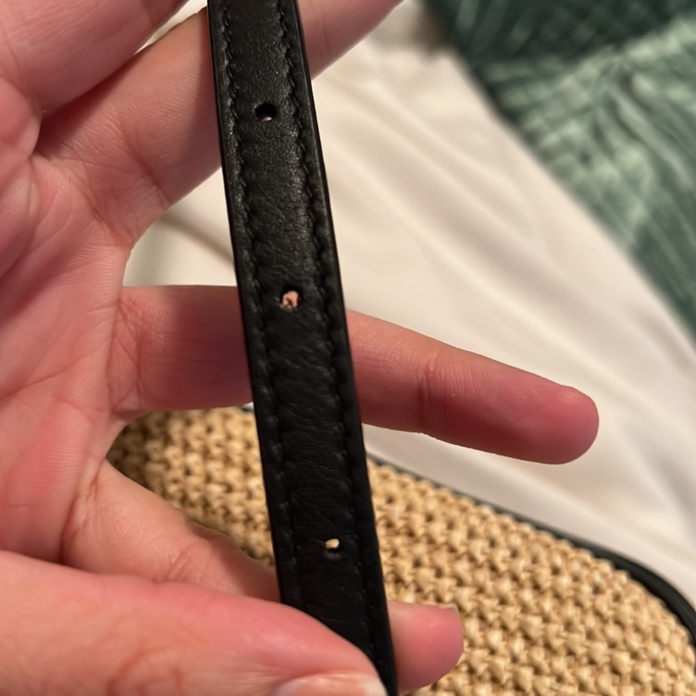 Yves Saint Laurent YSL Raffia Camera Bag - Picture 16 of 16